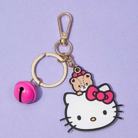 Hello Kitty and Friends Bell Charm Keychain - Picture 4 of 9